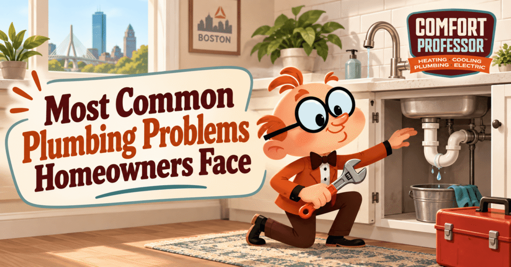 Most Common Plumbing Problems Homeowners Face