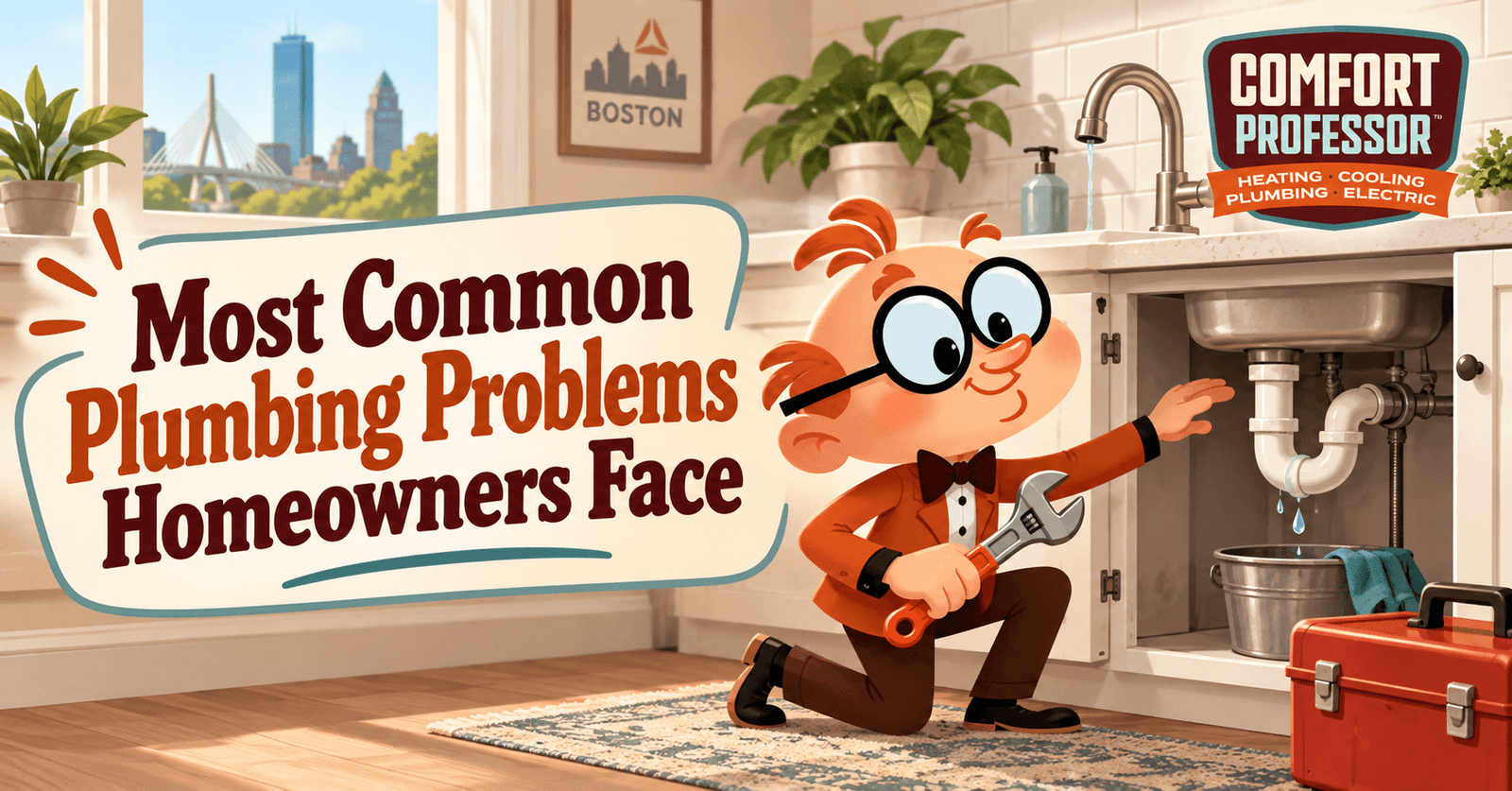Most Common Plumbing Problems Homeowners Face